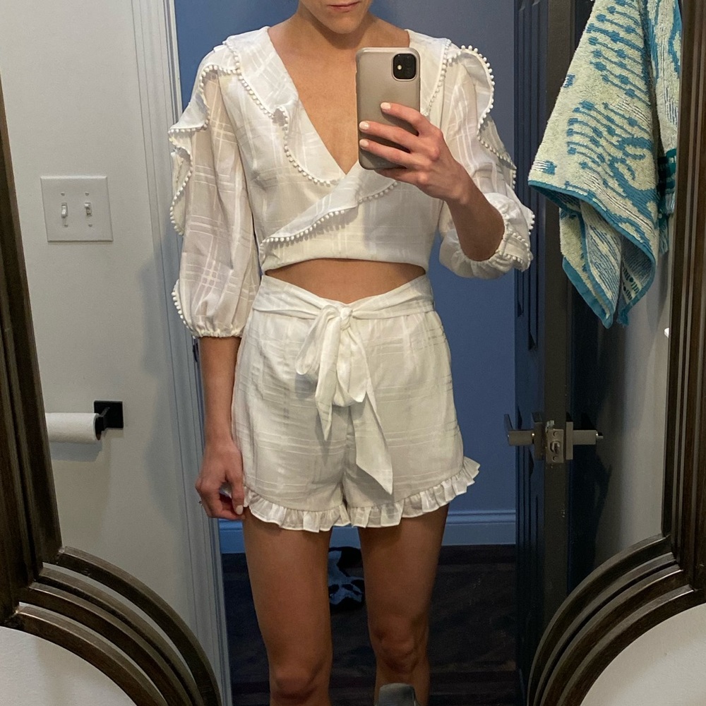 Majorelle White Romper
